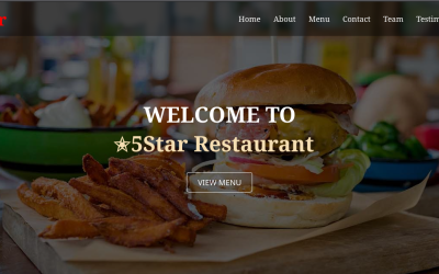 Restaurant Website